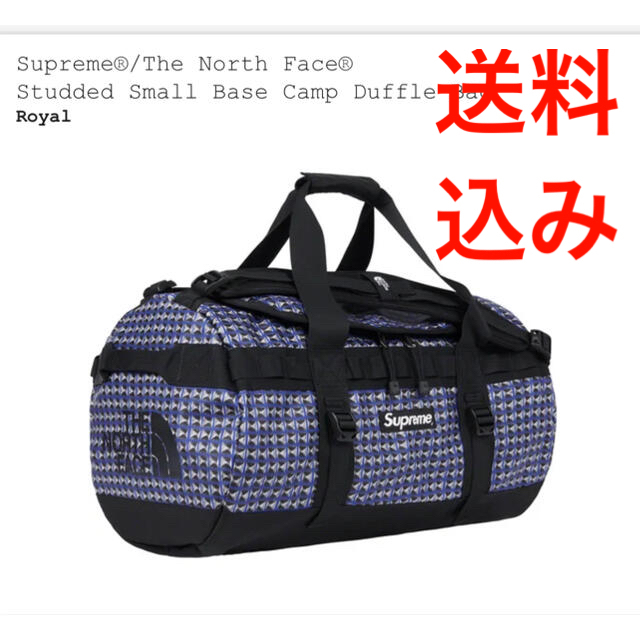 supreme ノースフェイス　Duffle Bag 青