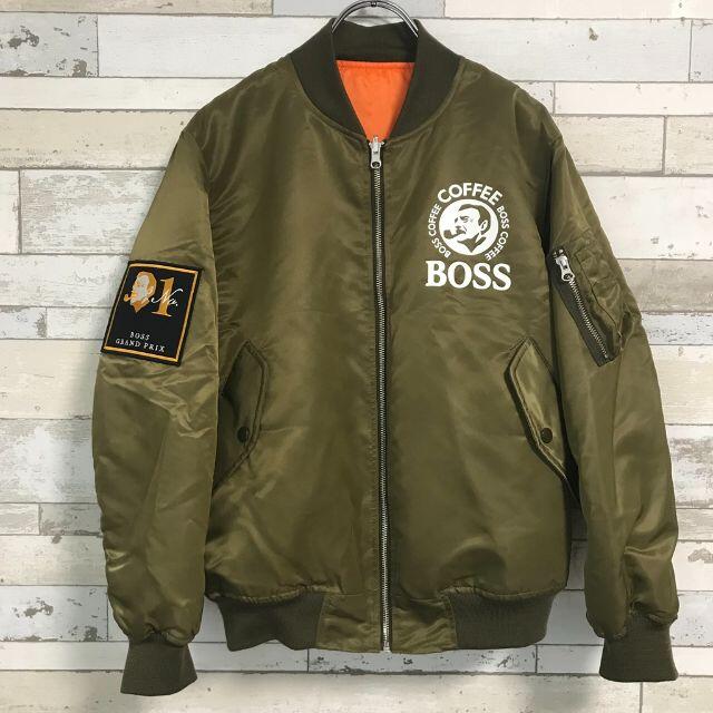 サントリー - ボスコーヒー サントリーBOSSジャン リバーシブル サントリー - ボスコーヒー サントリーBOSSジャン リバーシブル