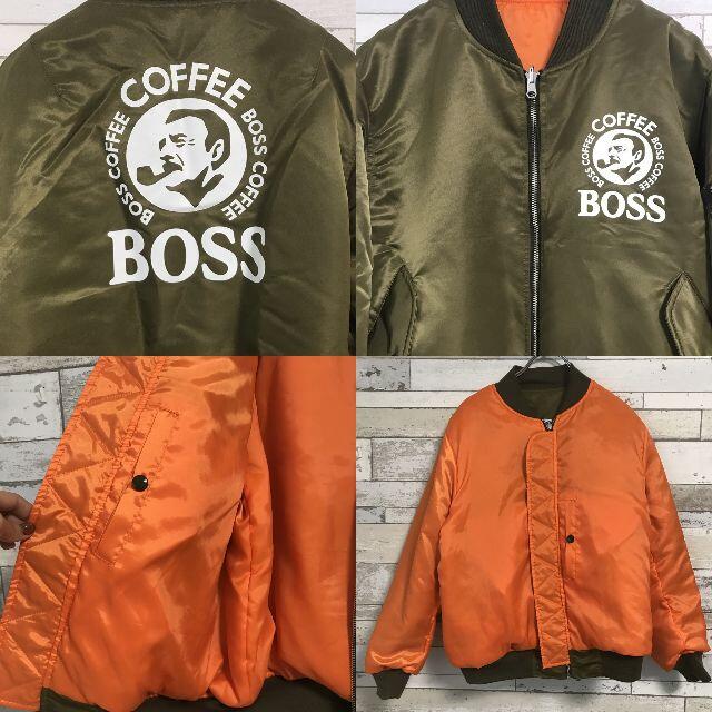 サントリー COFFEE   BOSS 7    リバーシブルジャンパー