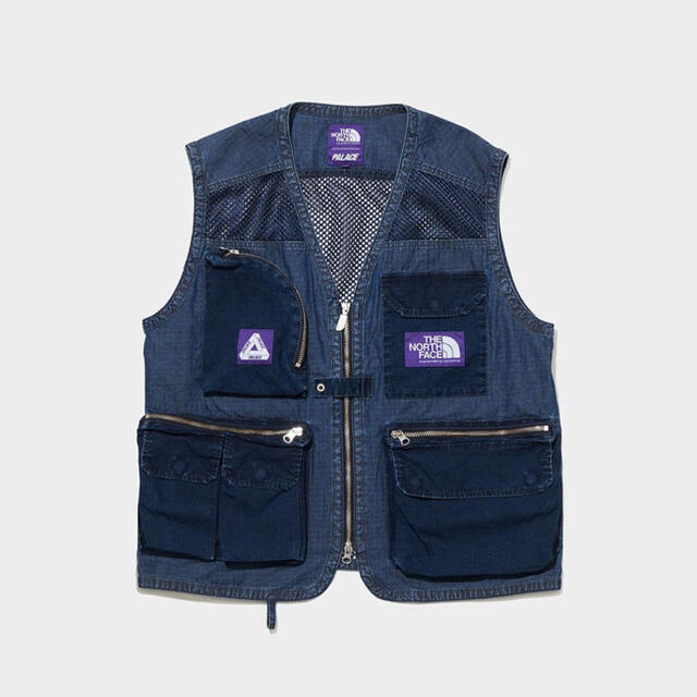 PALACE NORTH FACE PURPLE LABEL Mesh Vest