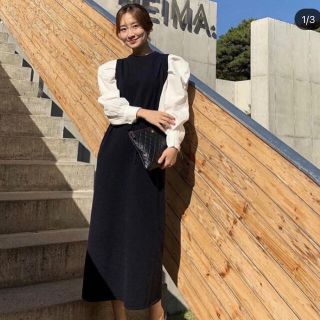 ロングワンピース ❤️ ワンピース 黒 黒色 ブラック 韓国 人気 デートコーデ