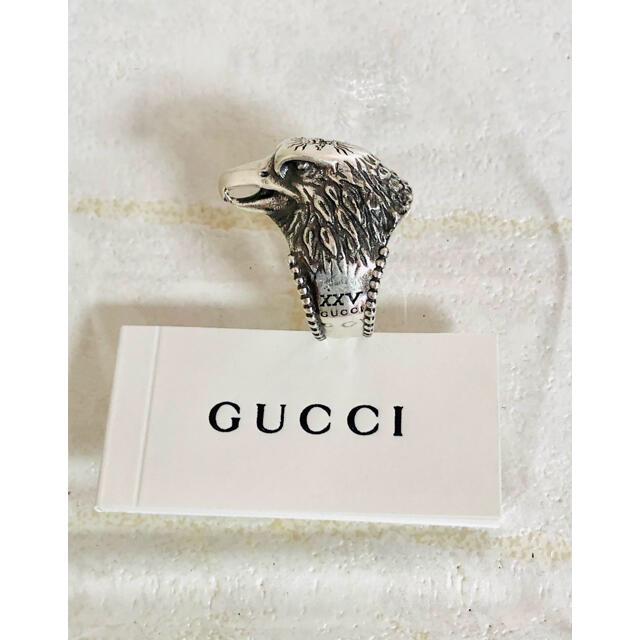 Gucci - ⭐️新品 GUCCI アンガーフォレスト イーグルヘッドリング24号