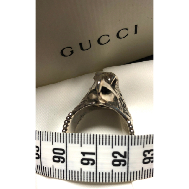 Gucci - ⭐️新品 GUCCI アンガーフォレスト イーグルヘッドリング24号