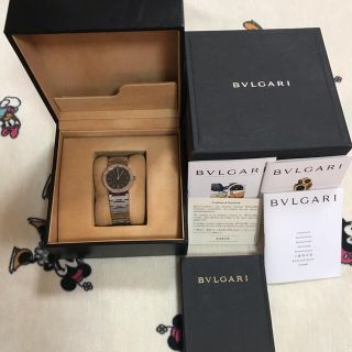 ブルガリ(BVLGARI)の専用　いか焼き様　売却済　BVLGARI 外装仕上げ済み　腕時計　ブルガリ(腕時計(アナログ))