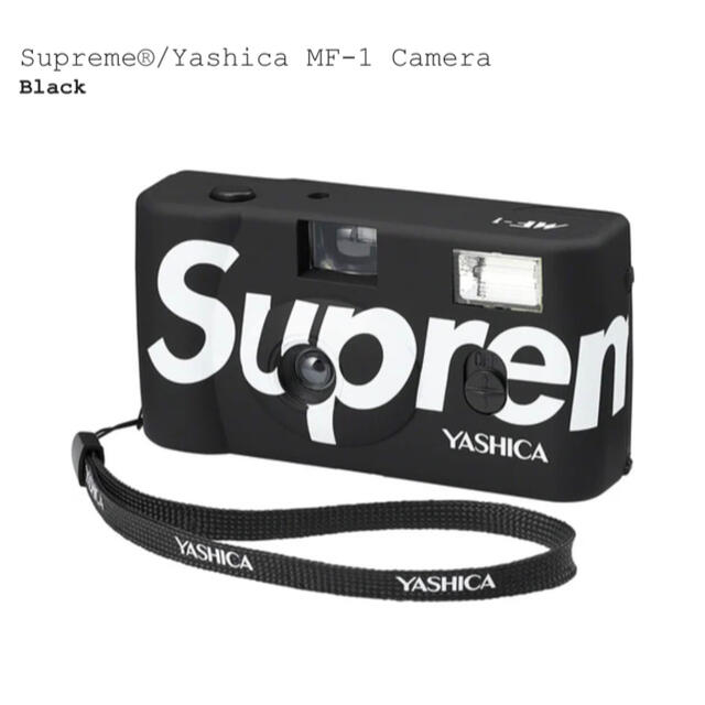 Supreme(シュプリーム)のsupreme Yashica MF-1 Camera ブラック スマホ/家電/カメラのカメラ(フィルムカメラ)の商品写真