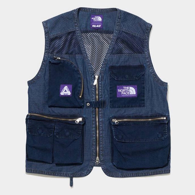 palace northface vest