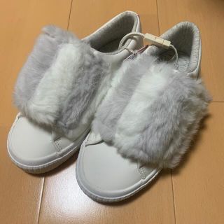 ザラキッズ(ZARA KIDS)のZARA KIDS☆新品 ボアスニーカー 20.5cm(スニーカー)