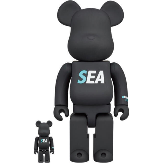 BE@RBRICK atmos WIND AND SEA 100％　& 400％エンタメ/ホビー