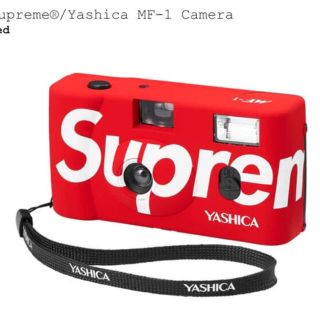 シュプリーム(Supreme)のsupreme yashica MF-1 Camera red(フィルムカメラ)