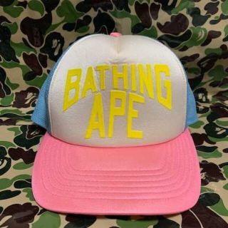 アベイシングエイプ(A BATHING APE)のエイプ マルチカラーキャップ(キャップ)