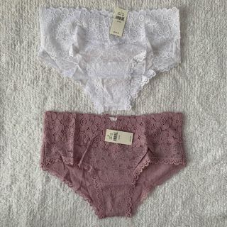 アメリカンイーグル(American Eagle)のAerie レースチーキー2枚セット(ショーツ)