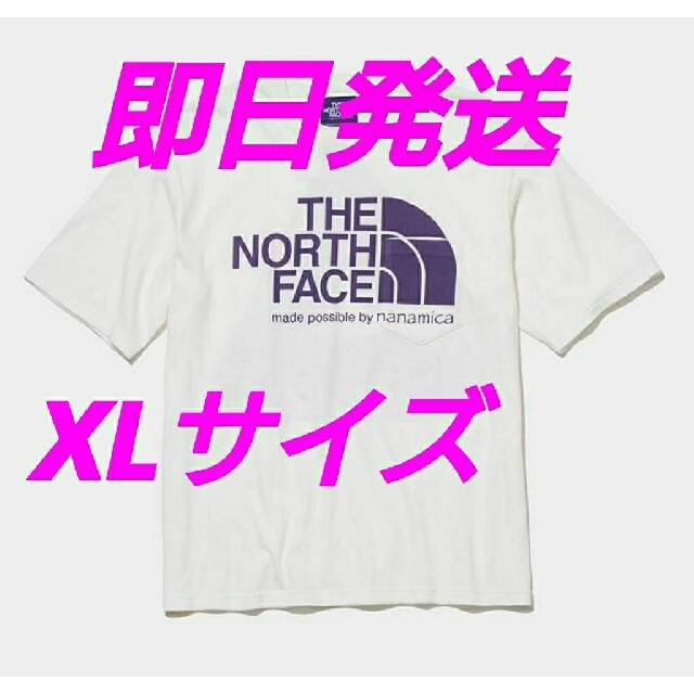 PALACE NORTH FACE PURPLE LABEL Logo Teeパレス