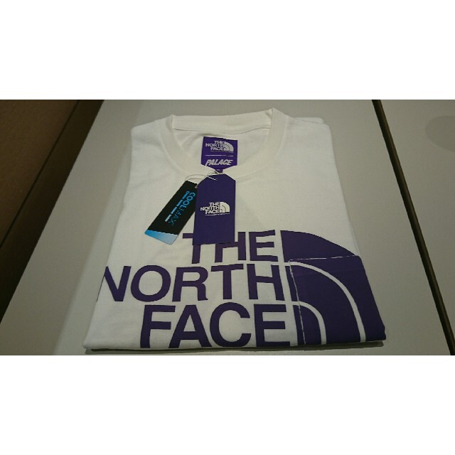 PALACE NORTH FACE PURPLE LABEL Logo Tee | www.jarussi.com.br