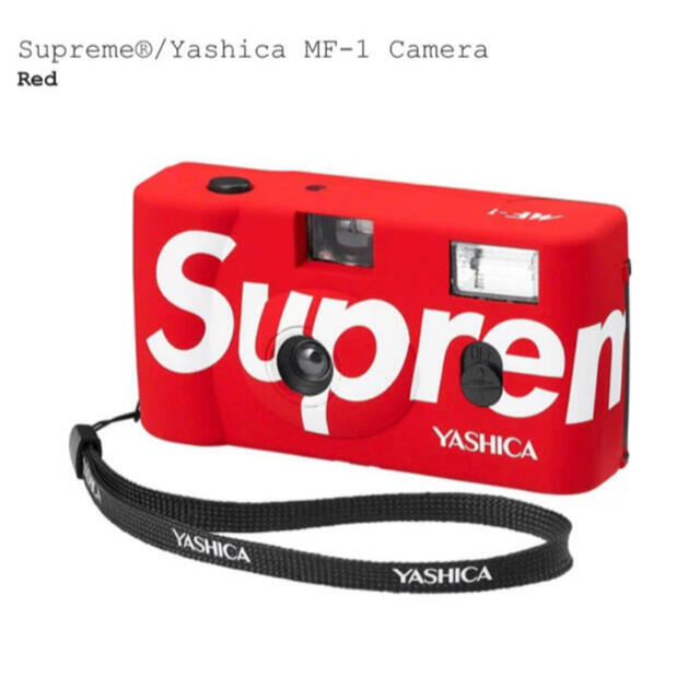 Supreme(シュプリーム)のSupreme Yashica MF-1 Camera Red シュプリーム スマホ/家電/カメラのカメラ(フィルムカメラ)の商品写真
