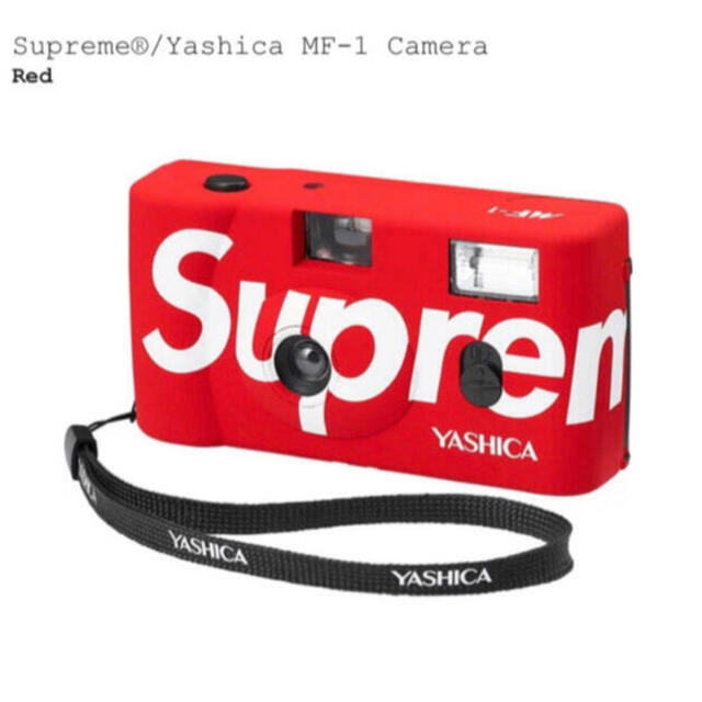 Supreme(シュプリーム)のSupreme Yashica MF-1 Camera Red シュプリーム スマホ/家電/カメラのカメラ(フィルムカメラ)の商品写真