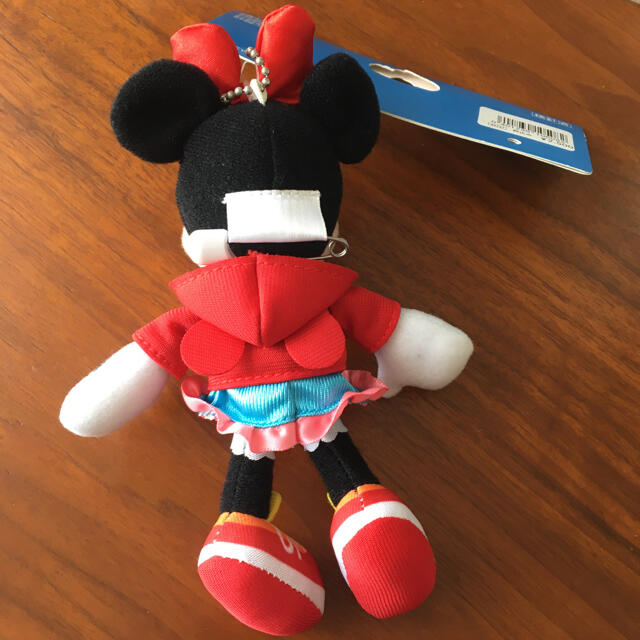 Disney(ディズニー)のミニー パーカー ぬいぐるみバッジ エンタメ/ホビーのおもちゃ/ぬいぐるみ(ぬいぐるみ)の商品写真