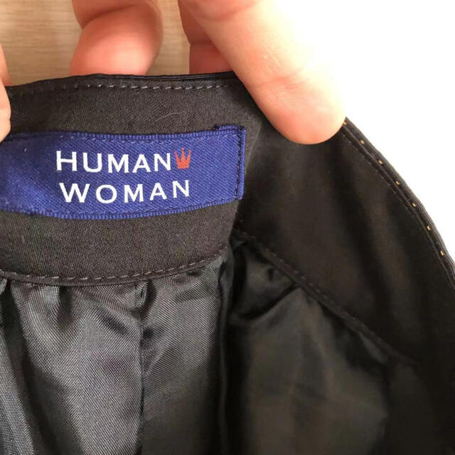 HUMAN WOMAN(ヒューマンウーマン)のレディースガウチョパンツ スカート パンツ レディースのパンツ(カジュアルパンツ)の商品写真
