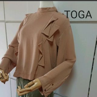トーガ(TOGA)のTOGA PULLA ベージュ スプリングブラウス(シャツ/ブラウス(長袖/七分))