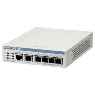 エヌイーシー(NEC)のNEC ギガビット回線対応 高速アクセスルーター UNIVERGE IX2106(PC周辺機器)