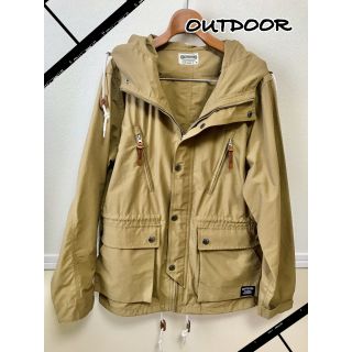 アウトドア(OUTDOOR)のOUTDOOR マウンテンパーカー ベージュ M(マウンテンパーカー)