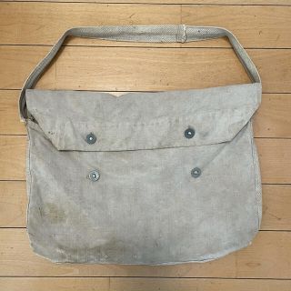 ジェットキッズ様専用　希少　リネン　ブレッドバッグ　1900s 10s 20s(ショルダーバッグ)