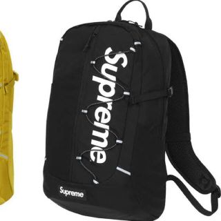 シュプリーム(Supreme)のsupreme 17ss backpack 黒(バッグパック/リュック)