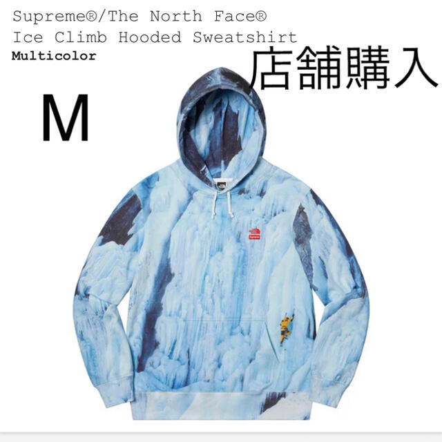 supreme north face ICE CLIMB HOODED M