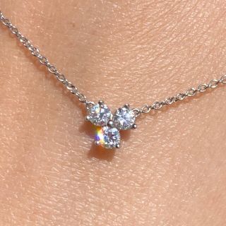 ティファニー(Tiffany & Co.)の【専用】ティファニー アリアネックレス プラチナネックレス ダイヤネックレス(ネックレス)