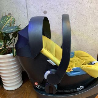 サイベックス(cybex)のベース付き　サイベックス mamas&papas エイトンQ(自動車用チャイルドシート本体)