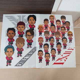 エグザイル トライブ(EXILE TRIBE)の居酒屋えぐざいるPARK クリアファイル5枚セット 未使用(クリアファイル)