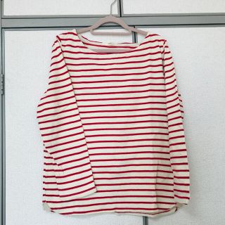 シップス(SHIPS)のジュリアン様専用　SHIPS シップス　ボーダーカットソー(カットソー(長袖/七分))