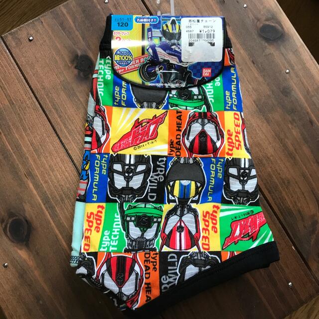 仮面ライダードライブ　キッズパンツ　120 キッズ/ベビー/マタニティのキッズ服男の子用(90cm~)(下着)の商品写真