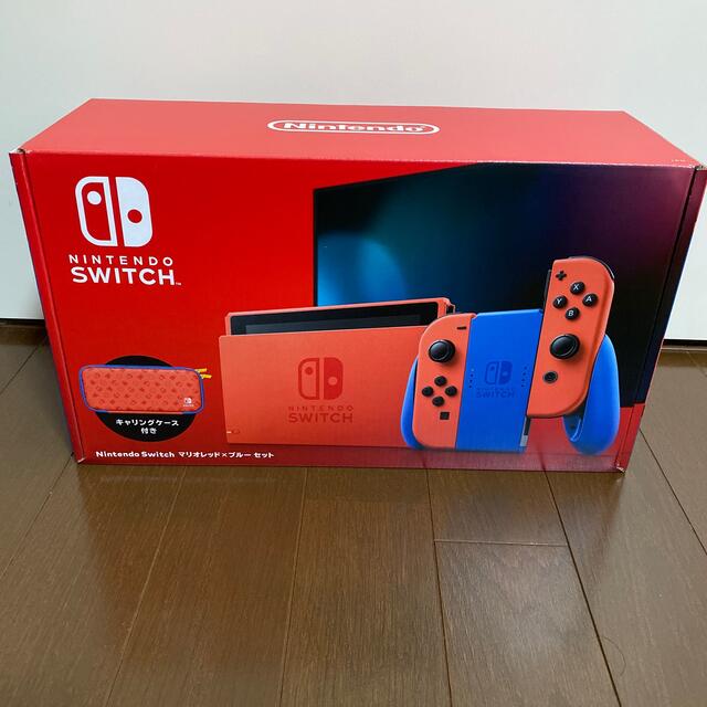 NintendoSwitchと【新品未開封】Nintendo Switch マリオレッド×ブルー