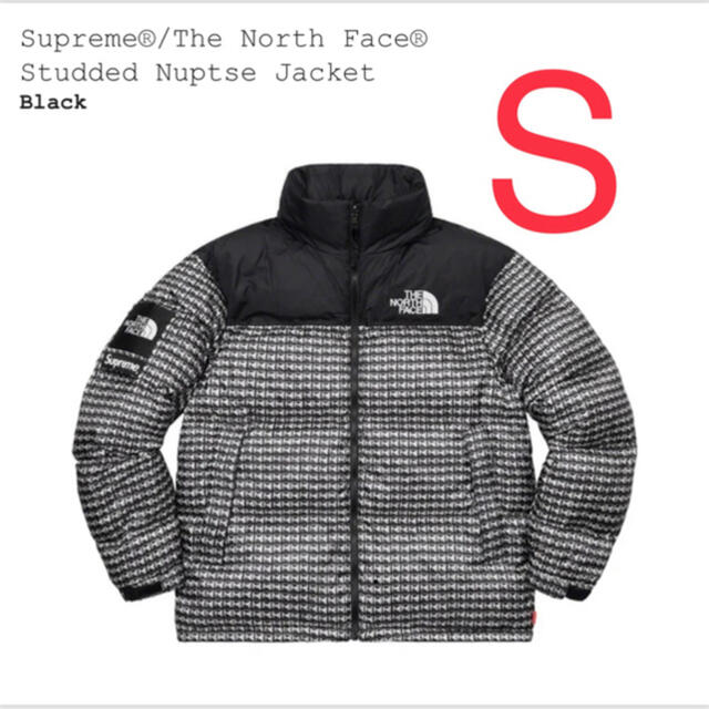 【S】Supreme The north face studded Nuptse