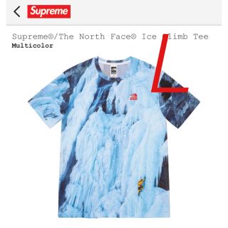 シュプリーム(Supreme)のSupreme®/The North Face® Ice Climb Tee(Tシャツ/カットソー(半袖/袖なし))