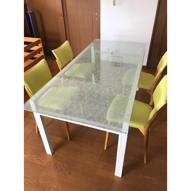 訳あり】【定価20万円程】ダイニングテーブル 椅子 セット
