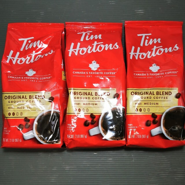 Tim Hortons ティムホートン珈琲豆 907gx3