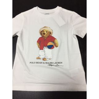 ポロラルフローレン(POLO RALPH LAUREN)の【新品 未使用】ラルフローレン ベア 半袖 Tシャツ 4T 110 ポニー 服(Tシャツ/カットソー)