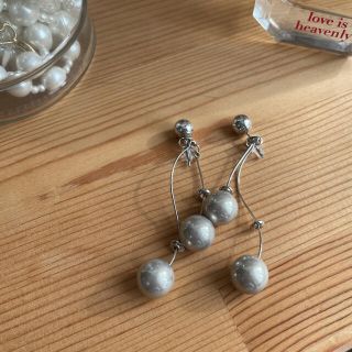 シルバー パール ピアス(ピアス)