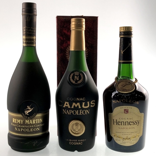 3本 Hennessy CAMUS REMY MARTIN コニャック www.krzysztofbialy.com