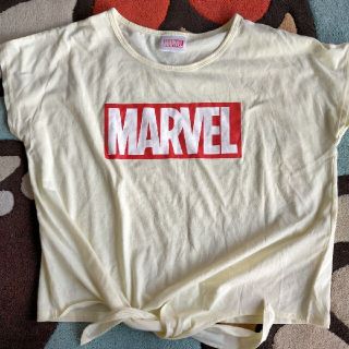 マーベル(MARVEL)のらいち様専用ページ❤MARVEL Tシャツ 薄い黄色(Tシャツ(半袖/袖なし))