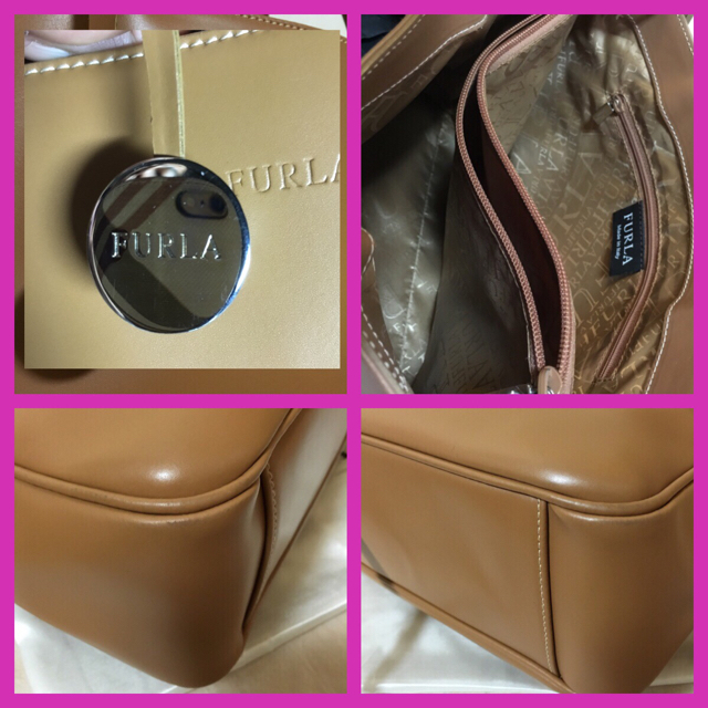 Furla(フルラ)の美品❤️FURLAフルラ ハンドバッグ 斜め掛け ロングショルダー付属 レディースのバッグ(ハンドバッグ)の商品写真