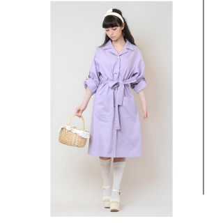 ケイティー(Katie)のkatie HONKY TONK coat lavender(トレンチコート)