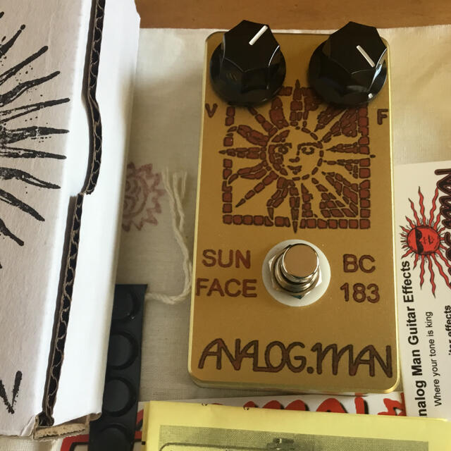 Analogman BC183 Sunface ファズ 国内外の人気集結! www.gold-and