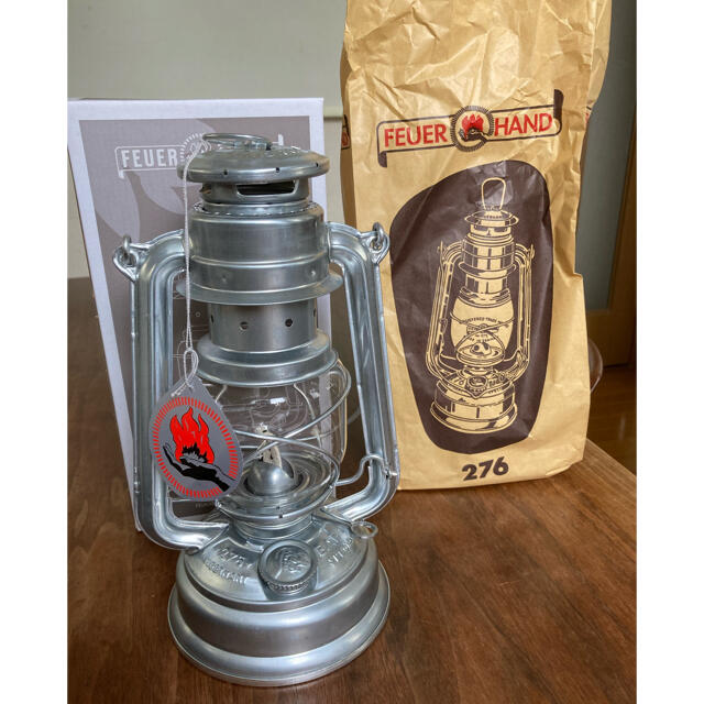 【新品・未使用】Feuerhand Lantern 276 Zink