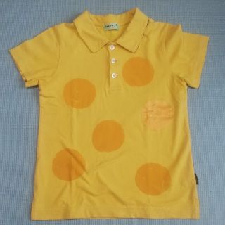 ハッカキッズ(hakka kids)のhakka kids ポロシャツ 130 黄色イエロー(Tシャツ/カットソー)