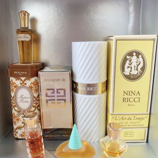 ニナリッチ(NINA RICCI)のブランド香水 6点セット (ジバンシー・ロシャス・ニナリッチ・ナヨレアーリ等)(香水(女性用))