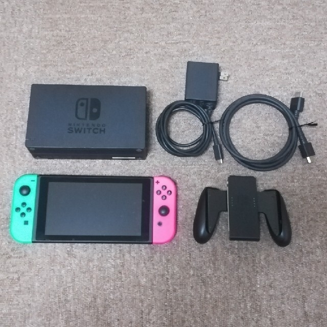 Nintendo Switch 本体 スイッチ本体 ネオン グリーン ピンク