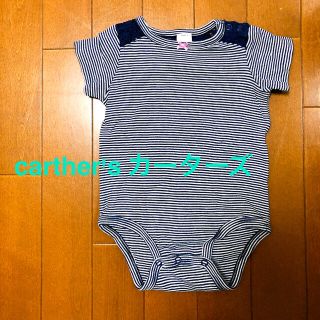 カーターズ(carter's)のベビー服どんどん出品❣️carther's カーターズ　ロンパース　半袖　80(ロンパース)