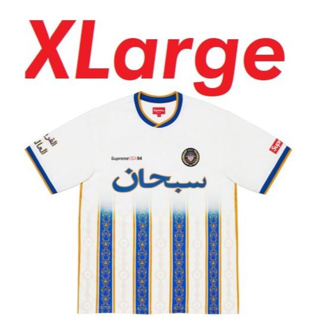 Supreme Arabic Logo Soccer Jersey XL 白ステッカー備考